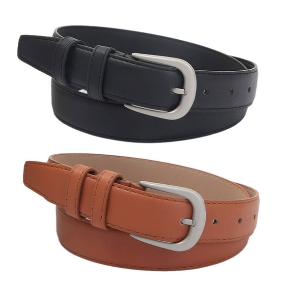 AUQ 2PCS Belt,Versatile Style for All Occasions Belts for Women,Versatile Style for All Occasions Western Outfit for Women,Multicolor1