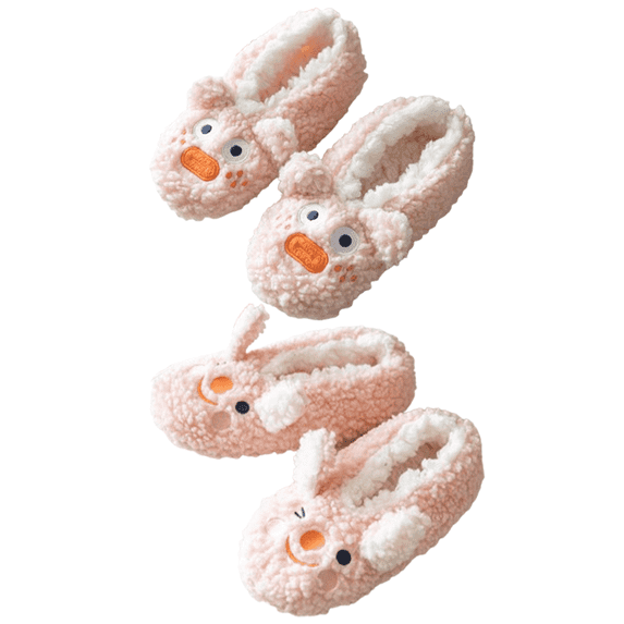 AUQ 2Pairs Socks Comprehensive Warmth Fuzzy Socks,Premium Polyester Fabric Resistant to Deformation Slipper Socks,Style5