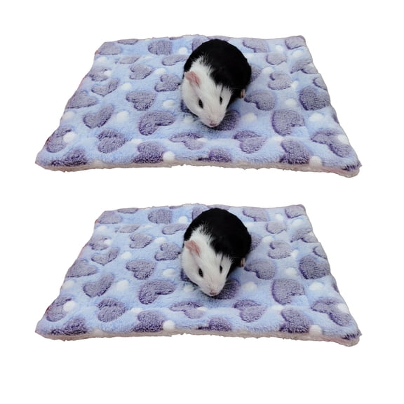 AUQ 2Pcs Cat Bed Comfortable Fit Bunny Bed Quick Drying Rabbit Bed Style3