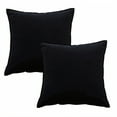 thumbnail image 1 of AUQ 2Pcs Decorative Pillow Covers Hidden Zipper Pillow Covers 20X20 Shrink Resistant Throw Pillow Covers Style4, 1 of 7