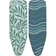AUQ 2Pcs Ironing Board Cover and Pad,Smooth Ironing Iron Board Cover with Padding,Double Cotton Pads Ironing Board Cover,12*36In