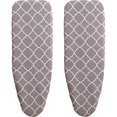 thumbnail image 1 of AUQ 2Pcs Ironing Board Cover and Pad,Tablecloth Iron Board Cover with Padding,Heat-Resistant Ironing Board Cover,47*15In, 1 of 2