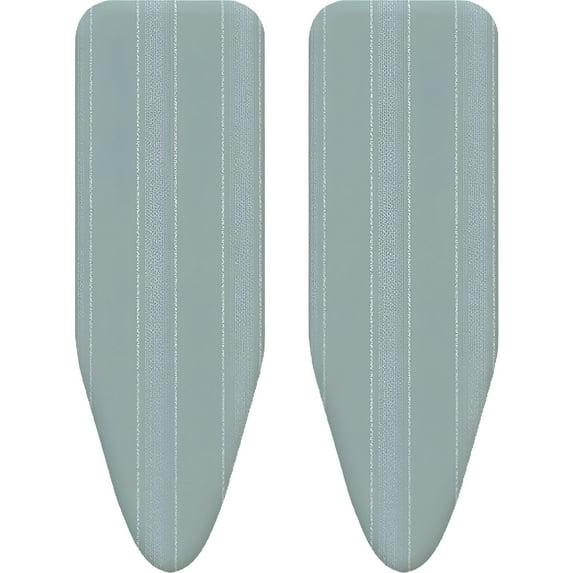 AUQ 2Pcs Ironing Board Cover and Pad,Thickened Cotton Iron Board Cover with Padding,Replaceable Ironing Cover Ironing Board Cover,35*12In