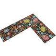 thumbnail image 1 of AUQ 2Pcs Kitchen Mats for Floor,Displays Soft Elegance Kitchen Rugs,Complements Modern Decor Kitchen Rugs Non Slip Washable,Style6,50X80cm_50X120cm, 1 of 4