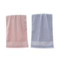 thumbnail image 1 of AUQ 2Pcs Wash Gags for Body,Tight Edge Stitched Surface Face Cloths,Decorative Pattern Detailing Wash Rags for Body,Style5,29.53*13.78*0.39in, 1 of 7