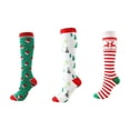 thumbnail image 1 of AUQ 3Pair Compression Socks,Nylon Socks for Men,Calcetines Para Mujer, 1 of 2