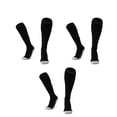 thumbnail image 1 of AUQ 3Pair Soccer Socks,Cotton Girl Socks,Girls Ankle Socks,Black, 1 of 2