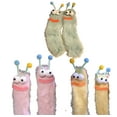 thumbnail image 1 of AUQ 3Pairs Socks Funny Cute Long Socks,Playful Expression Fuzzy Socks for Couples,Style2, 1 of 2