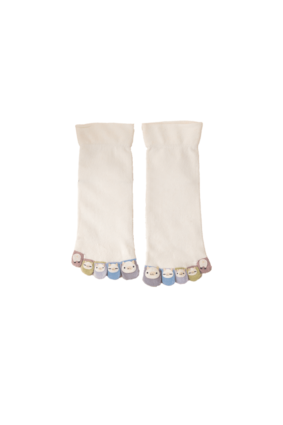 AUQ 3Pcs Kid Socks,Comfortable, Non-Tight Fit Girls Socks,Seamless Bone-Free Stitching Eco-Friendly Active Dyeing Cute Socks,Blue