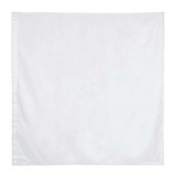 AUQ 3X5 Foot Solid White Flag-Plain White Flags White Flag