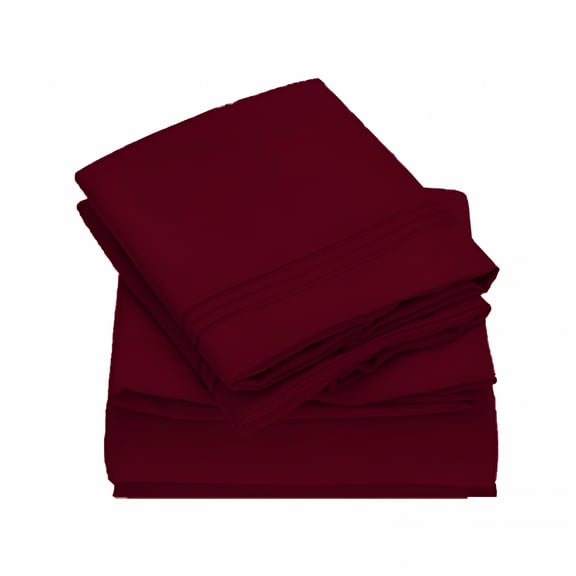 AUQ 4-Piece 800 Thread Count Egyptian Cotton Bed Sheet Set,Queen  Deep Pocket