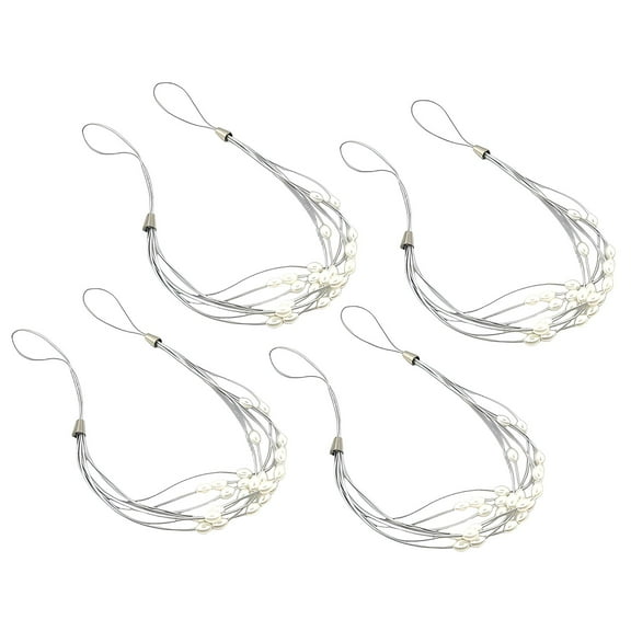 AUQ 4Pcs Curtain Tie Backs for Curtains,23" Curtain Tie Backs,Curtain Holdbacks,Gray