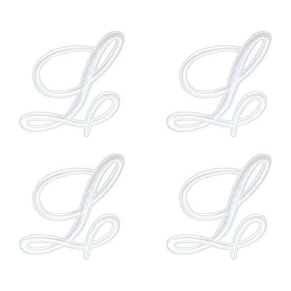 AUQ 4Pcs Iron on Patches Sharp Cut Patches for Clothes Flat Tatami Iron on Patches for Clothes Style2