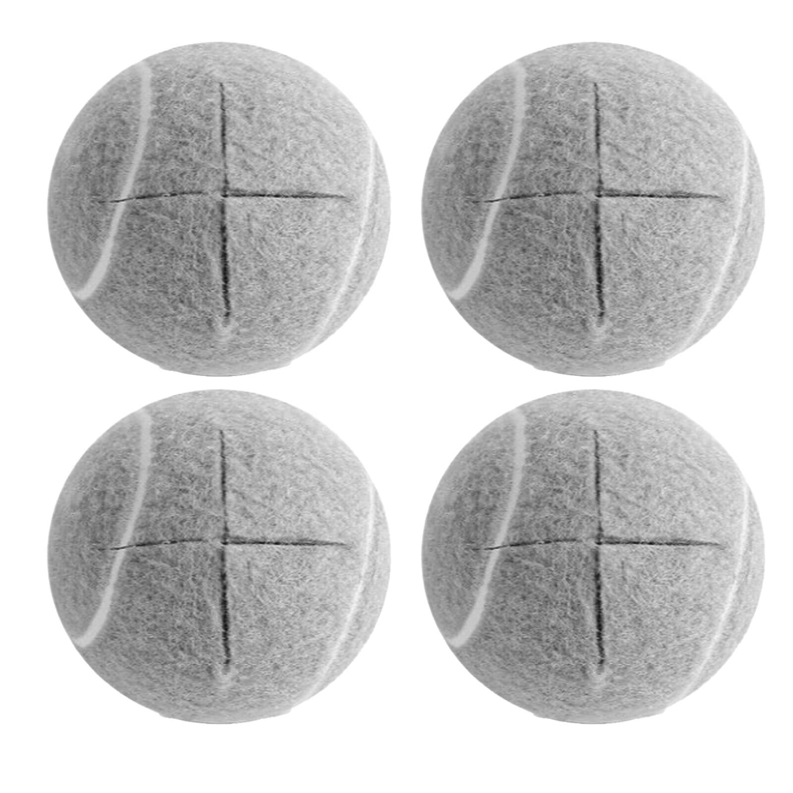 Pre-Cut Tennis Balls For Walker Feet – Easy Slide-On, Non-Slip Rubber Glides For Seniors & Furniture