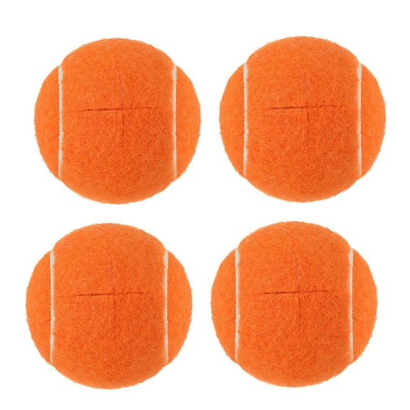BESTSKY 4Pcs Tennis Balls for Walkers Pre-Cut Silent Design Reduces Noise and Protects Floors Tennis Balls for Walkers Orange