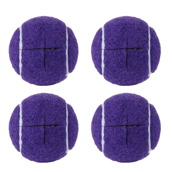BESTSKY 4Pcs Tennis Balls for Walkers Pre-Cut Silent Design Reduces Noise and Protects Floors Tennis Balls for Walkers Purple