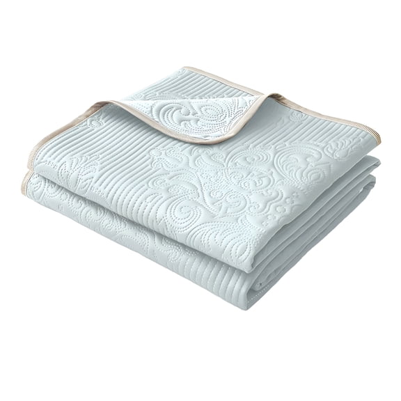 AUQ 59.0678.74" King Comforter,Cotton Cooling Comforter,Machine Washable Breathable Double Side Air Conditioning Quilt,Summer Cooling Blanket King Size