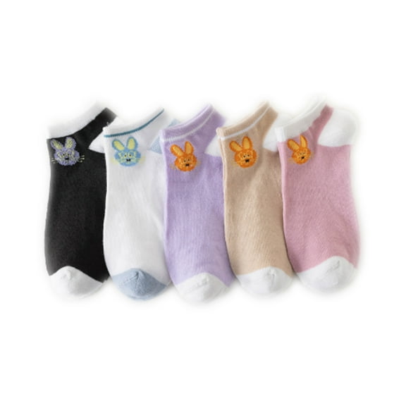 AUQ 5Pair Socks for Women,Blended Socks for Women,No Show Socks for Women