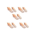 thumbnail image 1 of AUQ 5Pcs Crew Socks,Toe Separation for Comfort Womens Socks,Low-Cut Invisible Design Crew Socks for Women,Gray, 1 of 1