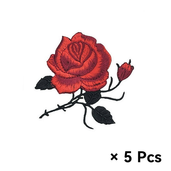 AUQ 5Pcs Iron on Patches,Can Be Placed Or Hung Patches,Personalized Customization Iron on Patch,Blue
