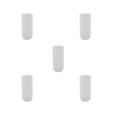 thumbnail image 1 of AUQ 5Pcs Silicone Bottle Covers for Travel Leak-Proof Silicone Covers Keep Liquids Secure During Travel Leak-Proof Bottle Rack White, 1 of 2