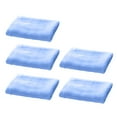 thumbnail image 1 of AUQ 5Pcs Wash Cloth,Soft Bamboo Fiber Wash Clothes,Strong Water Absorption Face Cloths,Blue,9.84*9.84*0.39in, 1 of 7