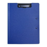 AUQ A4 File Folder Clipboard Writing Pad Memo Clip Board Double Clips Organizer School Office Stationery