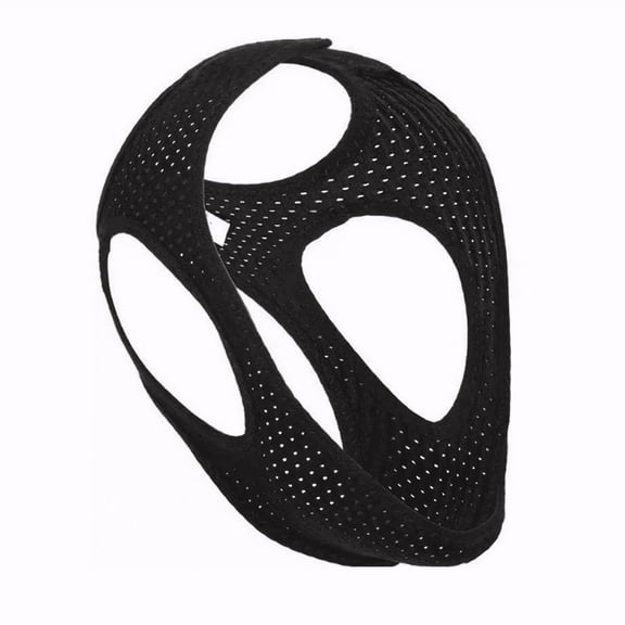 AUQ Anti Snoring Devices, Adjustable Chin Strap for Sleeping, Stop Snoring Solution