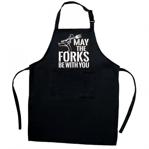 AUQ Aprons for Women with Pockets,Polyester Construction Black Apron,Airflow-Friendly Waterproof Apron,Style1