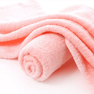 AUQ Bamboo Washcloths Towel,Super Absorbent Baby Wash Cloths,Eco-Friendly and Soft Face Wash Cloths,Essential Baby Necessities for Gentle Care,Pink