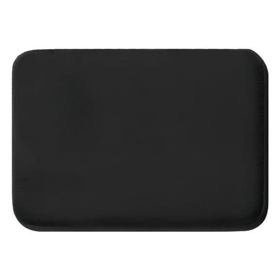 AUQ Bath Rug,Ultra-Absorbent Design Bathroom Mats,Quick-Dry Technology Memory Foam Bath Mat,Black