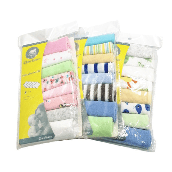 AUQ Bath Towels Small Baby Wash Cloths Multipurpose 20Cm*20Cm Baby Products Bath Sheets