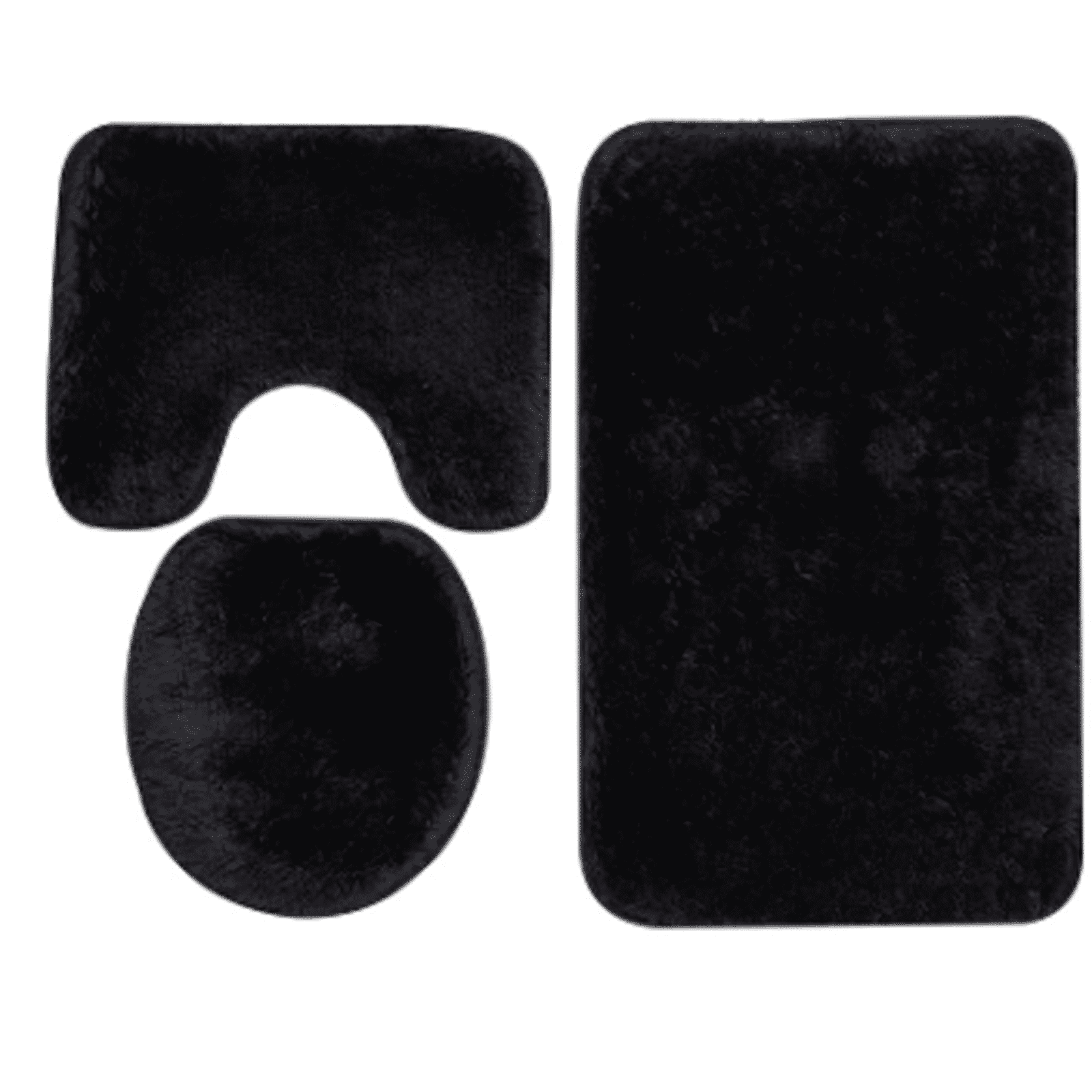 AUQ Bathroom Accessories,Good Slip Resistance Bathroom Rugs,Braid ...