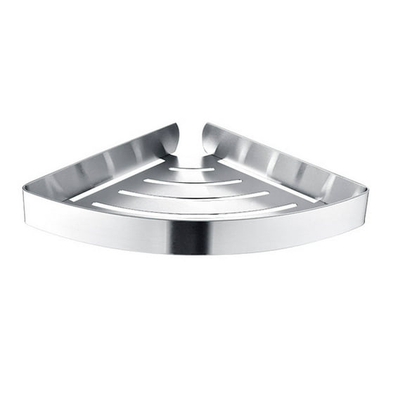 AUQ Bathroom Decor,304 Stainless Steel Bathroom Shelves,Corrosion-Resistant Hanging Shelves,Silver,Stainless steel,Stainless steel
