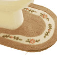 thumbnail image 1 of AUQ Bathroom Rugs,Bacteriostasis Orange Bathroom Rugs,Hygroscopic and Anti-Slip Cute Bath Mat,Oval Green, 1 of 2