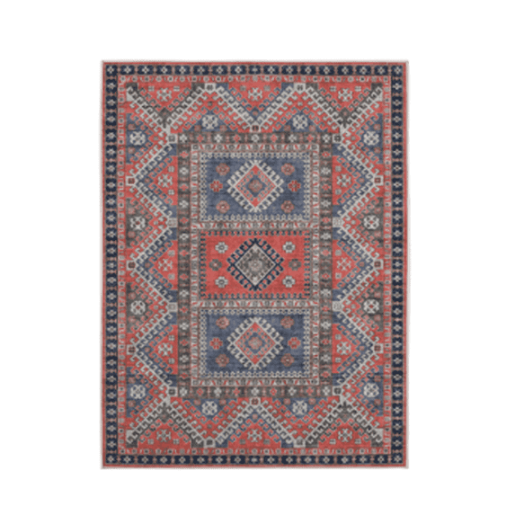 AUQ Bathroom Rugs,No Mite Technology Production Bathroom Decor,Non-Storing Ash Shower Mat,Style 2
