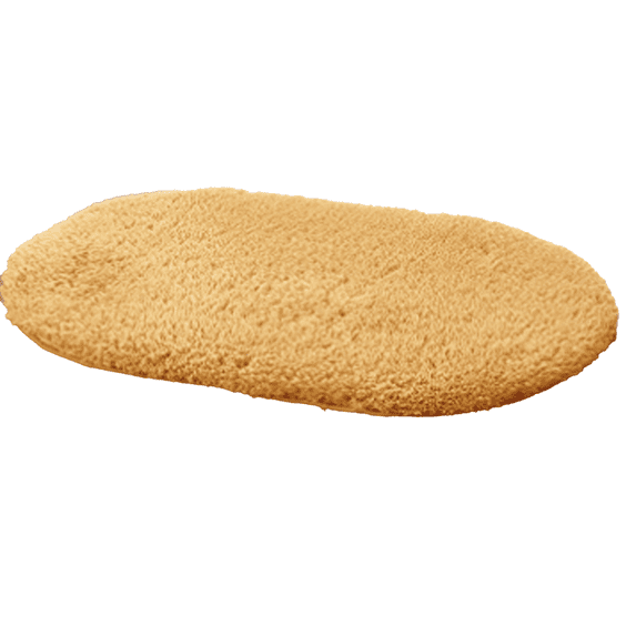 AUQ Bathroom Rugs,Skin-Friendly Material Shower Mat,Diatomaceous Earth Material Cute Bath Mat,Khaki