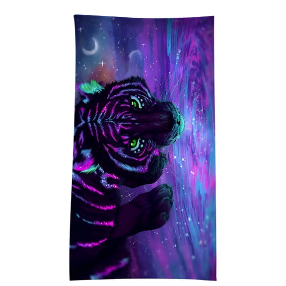 AUQ Beach Towels,Super Lightweight Colorful Multi-Purpose Towel 30*60" Beach Towel,Polyester Sand Cloud,Beach Vacation Cruise Necessities,Oversized Bath Towels Accessories