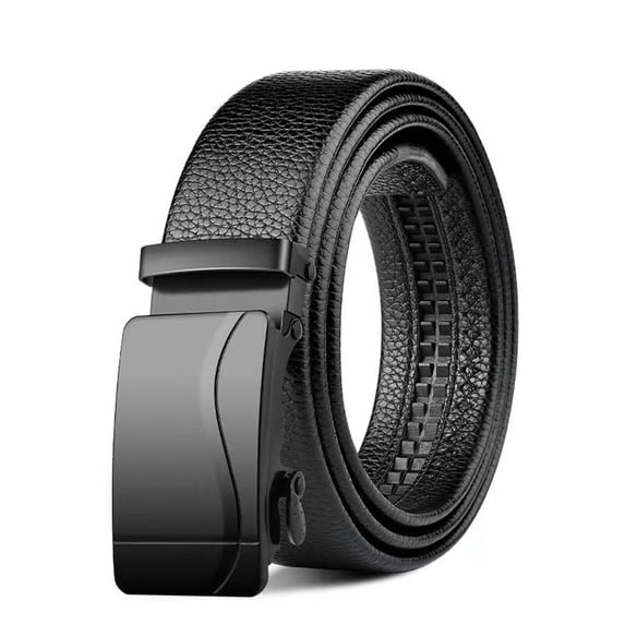 AUQ Belt,Golden Double Circle Buckle Design Belts for Women,Adjustable Length Flexible and Comfortable Material Western Outfit for Women,Black