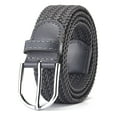 thumbnail image 1 of AUQ Belt,High Elastic Woven Design Belts for Women,Western Outfit for Women,Gray,42in, 1 of 2