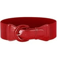 thumbnail image 1 of AUQ Womens Belts,Imitation Leather Cowboy Belts for Women,Womens Belts for Jeans,Red,24In, 1 of 2