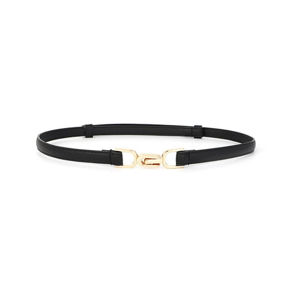 AUQ Womens Belts,Pu Leather Belt for Women,Cowgirl Belts for Women,Black,36In