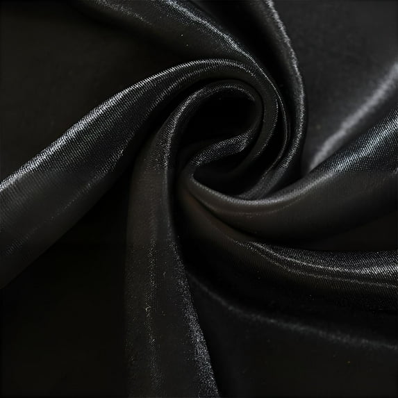 AUQ Blackout Curtains,Temperature-Regulating Insulation System Bedroom Curtains 2 Panel Sets,Color-Lock Fabric Long-Lasting Tone Pinch Pleated Curtains Blackout,Black1,100*130