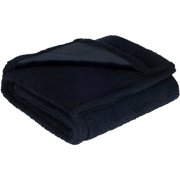 AUQ Blanket,Stain-Proof Blanket for Couples,Waterproof Splash Blanket for Bed Black,XS 20x28 in