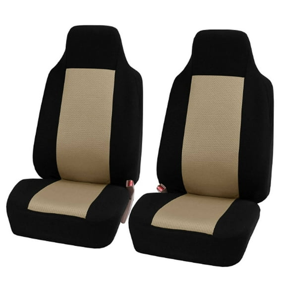 AUQ Car Seat Covers,Complete Coverage Car Seat Cover,Fashion Forward Fits Cars Seat Covers,Cream Coloured