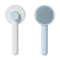 thumbnail image 1 of BESTSKY 2PCS Cat Brush,Ultra-Gentle Steel Needle Dog Brush,Efficient Grooming Cat Stuff,Blue, 1 of 5