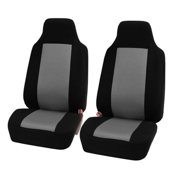 AUQ Car Seat Covers,Fabric Seat Covers,Car Seat Covers Front Seats,Gray