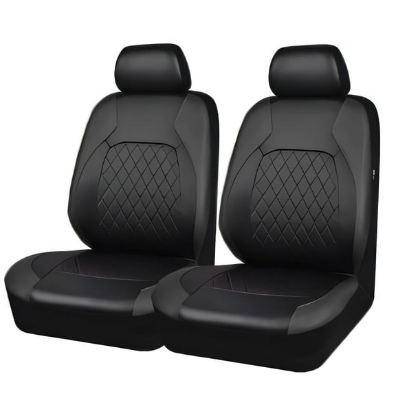 AUQ Car Seat Covers,Fits A Variety of Cars Effortlessly. Car Seat Cover,Stylish Designs to Express Your Personality. Seat Covers,Black,Style2
