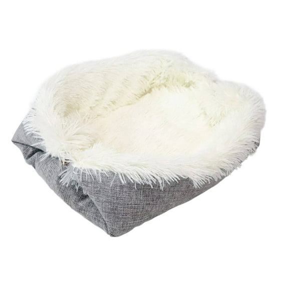 AUQ Cat Bed Cave,Foldable Cat Sleeping Bag,Cozy Cat Beds for Indoor Cats,Style 2