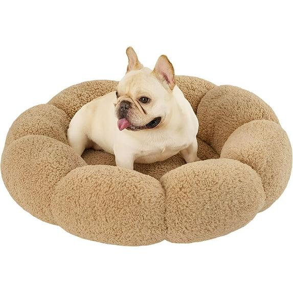 AUQ Cat Bed,29.92*29.92*6.69"Cat Beds for Indoor Cats,Plush Outdoor Cat Bed for All Cats of Ages
